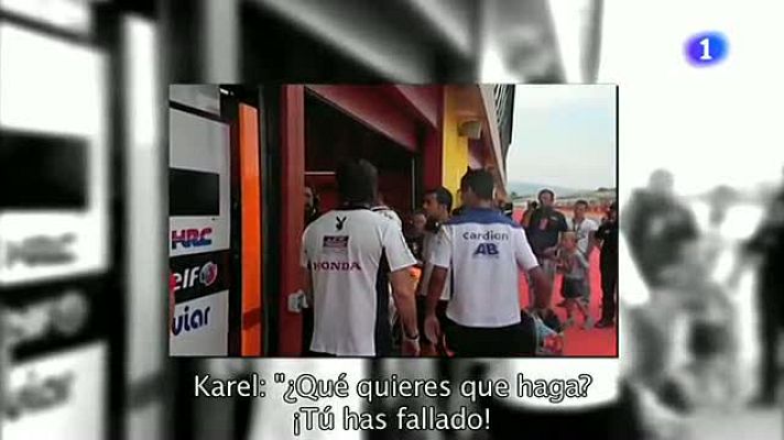  - La broca entre Stoner y Abraham