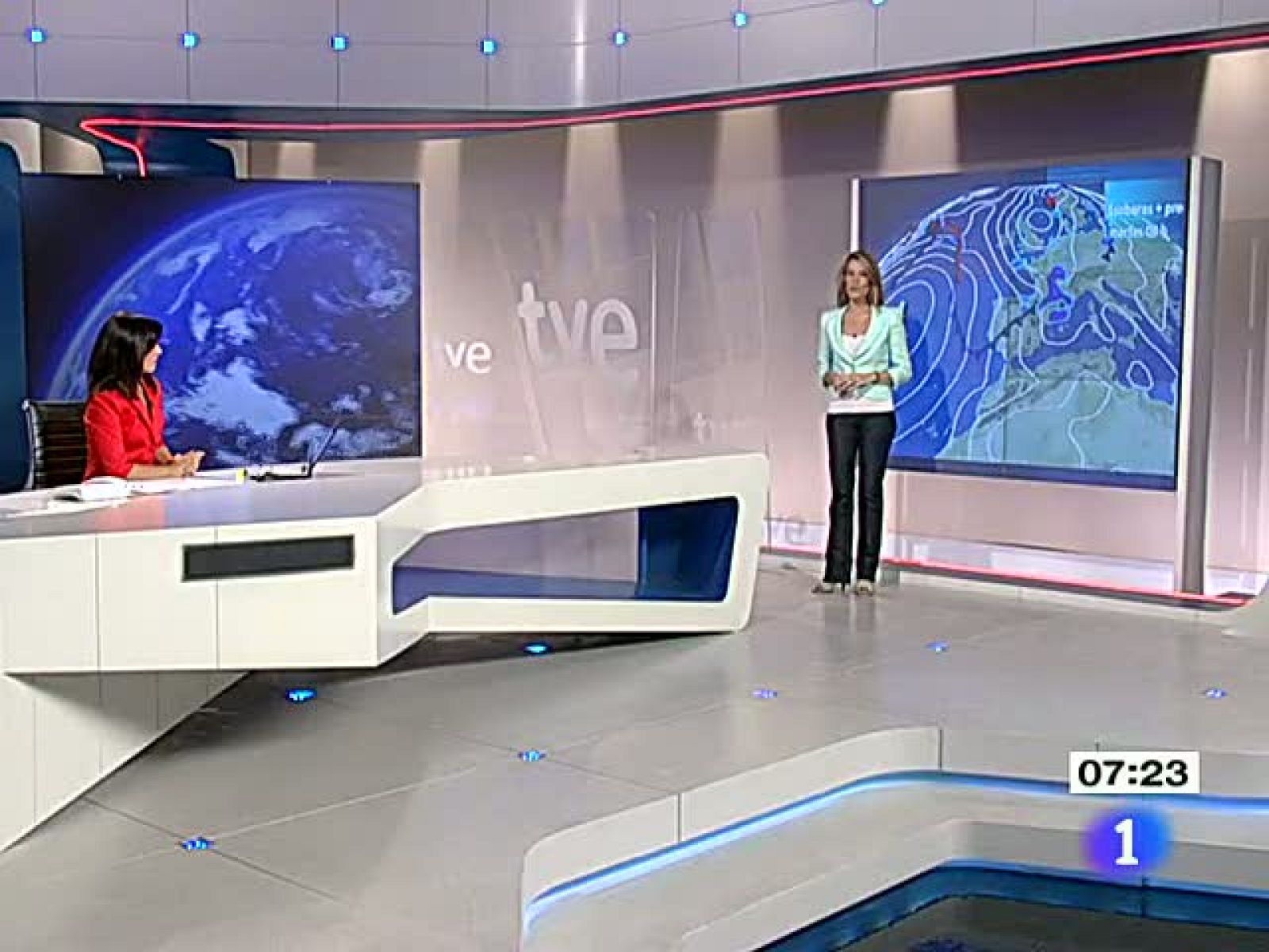 Lluvias en Navarra y Cataluña