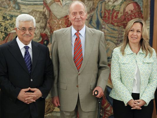 Informativo 24h - Mahmud Abas visita España para pedir el respaldo a la declaración del estado palestino