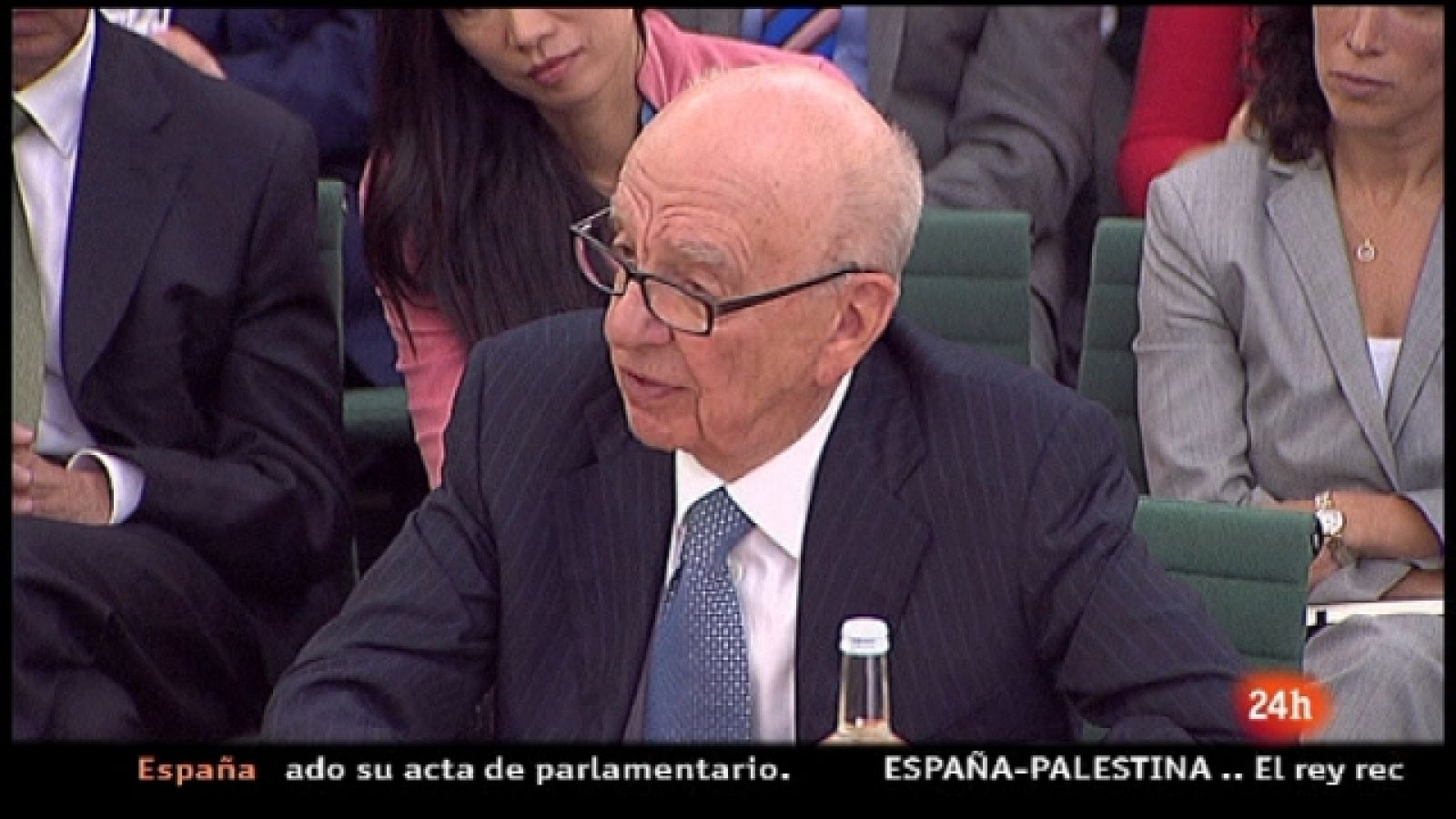 Comparecencia de Rupert Murdoch ante el Parlamento británico. Parte 1 - 19/07/11 - Ver ahora