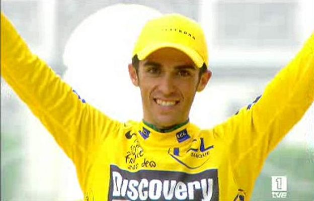 Telediario 1 - Contador, retrato de un campeón