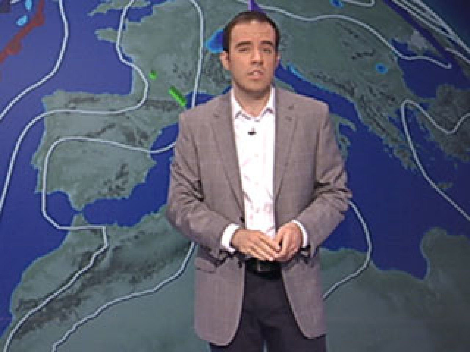 Nuboso en el norte y lluvias en Cataluña, Pirineos y Cantábrico