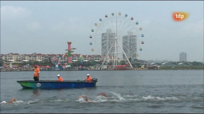  - Natación - Campeonato del mundo Aguas abiertas 5 Km Equipos desde Shanghai (China)