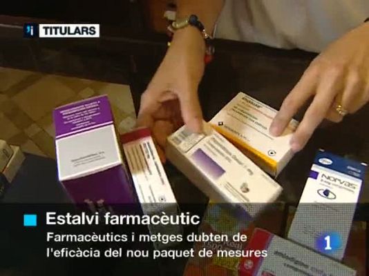 L'Informatiu - L'informatiu migdia en 3' - 22/07/11