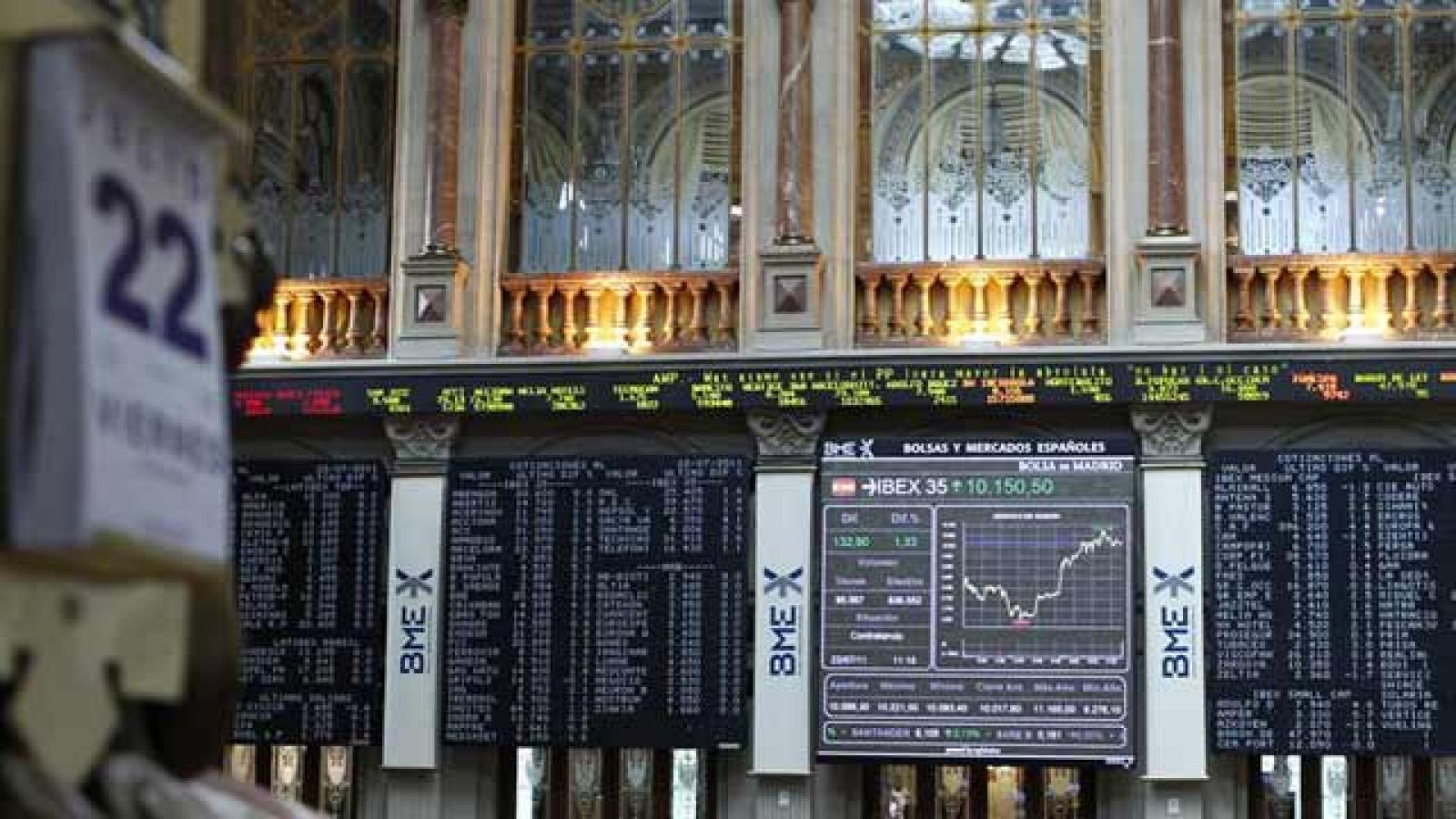 El Ibex-35 repunta y la prima de riesgo se relaja