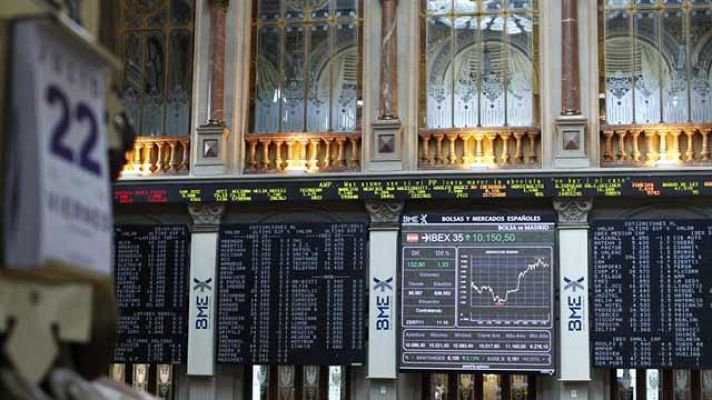  - El Ibex-35 repunta y la prima de riesgo se relaja