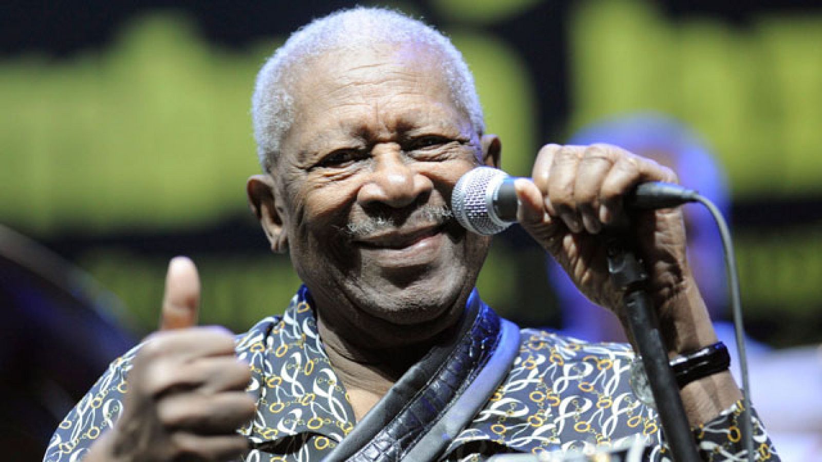B.B.King entusiasmo al público de San Sebastián
