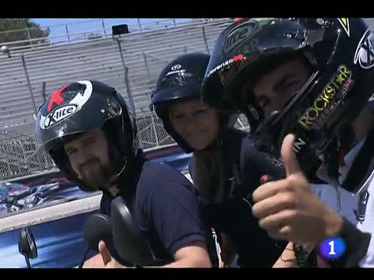  - Lorenzo enseña a bajar el 'Sacacorchos'