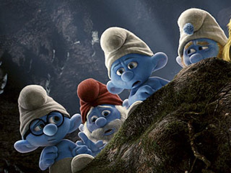 Clip de "Los pitufos"