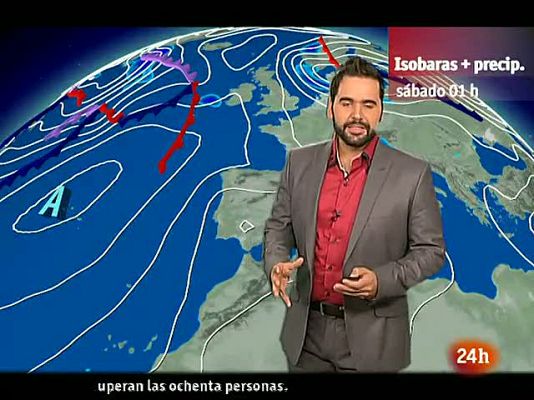 El tiempo - Viento en Valle del Ebro y Gerona