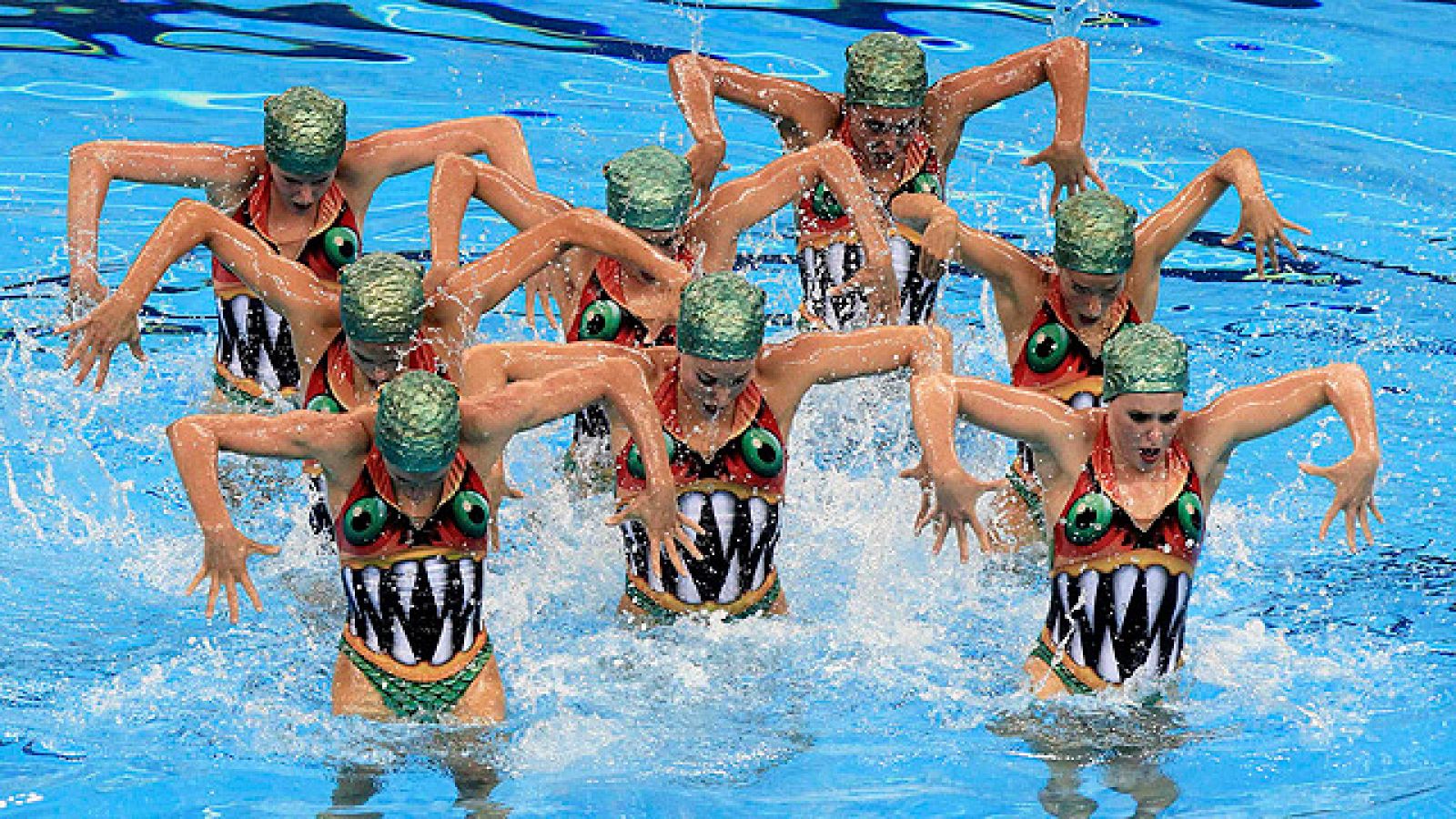 La natación sincronizada española ha cerrado su participación en el Mundial de Shanghai con una nueva medalla de bronce en la final artística por equipos, detrás, de nuevo de China y Rusia, que han conseguido la plata y el oro respectivamente.