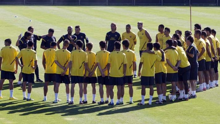 Telediario 1 - El Barça se estrena en pretemporada