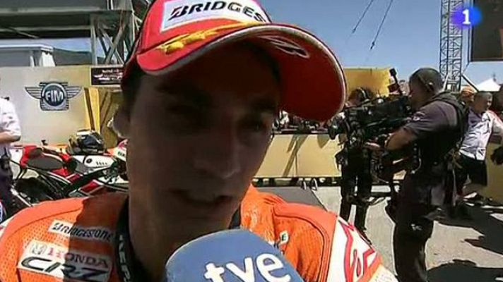  - Pedrosa: "He aguantado media carrera"