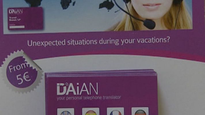 Telediario 1 - Teléfono para turistas