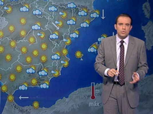 El tiempo - Chubascos fuertes en Cataluña