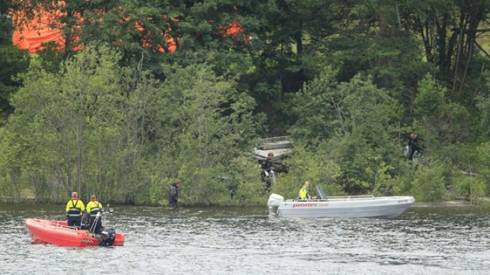 Telediario 1 - Se rebajan los muertos en Noruega