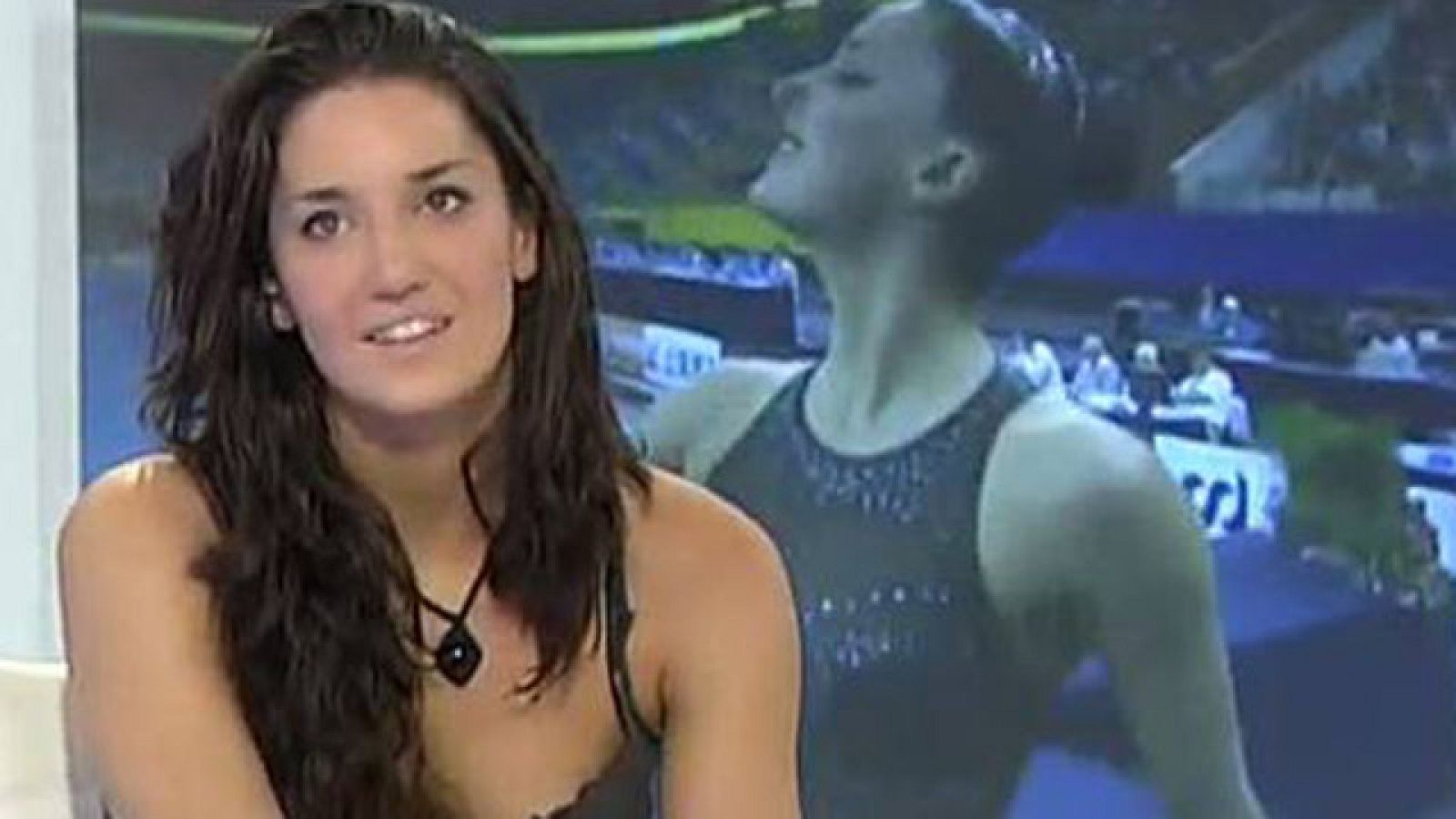 La nadadora más laureada de la natación española en el Mundial de natación ha valorado positivamente la actuación del equipo nacional de sincronizada en exclusiva para TVE.