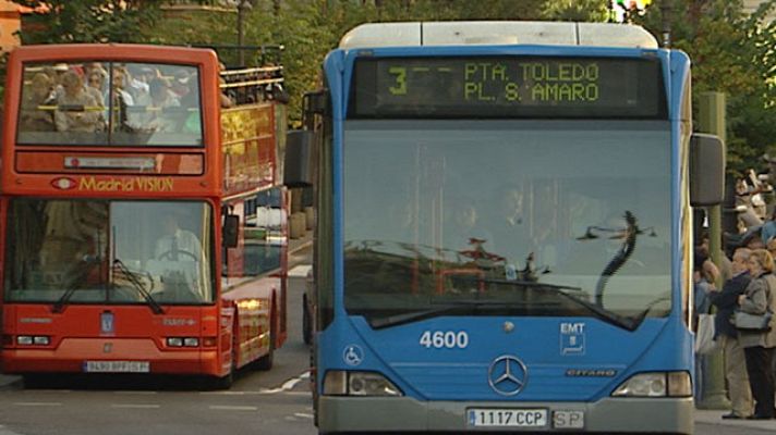 Telediario 1 - Coste del billete de autobus