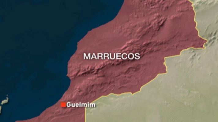 Telediario 1 - Accidente aéreo en Marruecos