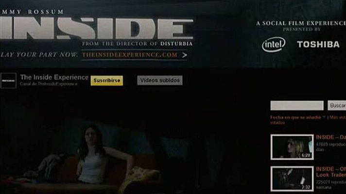 Telediario 1 - Redes sociales y cine juntos