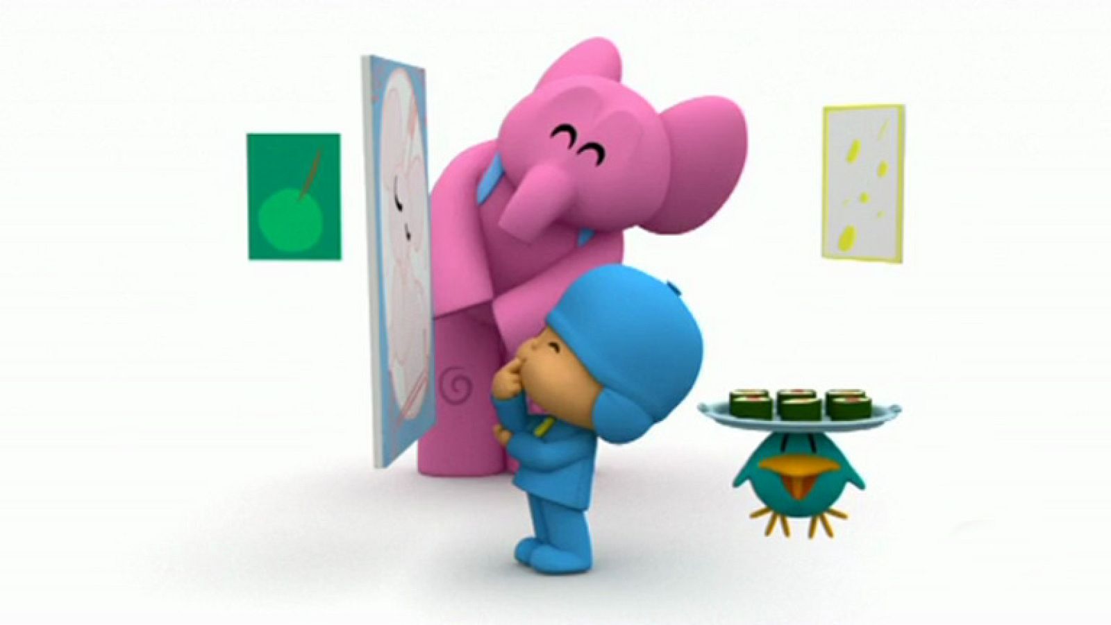 El cuadro de pato - Pocoyo | Ver