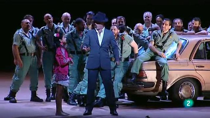 Programa de mano - 'Carmen' de Bizet en la playa