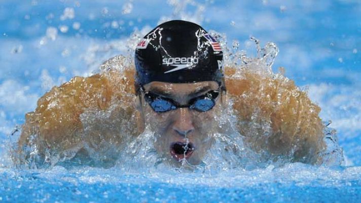  - Phelps, oro en 200 mariposa