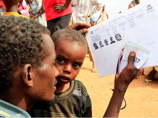 Telediario 1 - La ONU logra abrir un puente aéreo de ayuda en el Cuerno de África
