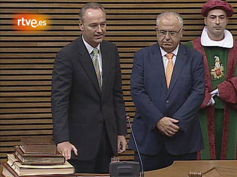 Fabra toma posesión como presidente de la Comunidad Valenciana