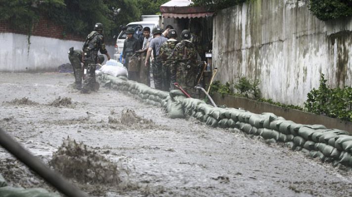 Informativo 24h - Siguen aumentando las víctimas por las lluvias en Corea del Sur