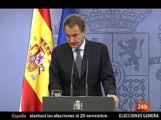 Informativo 24h - Zapatero cree que mejora el paro
