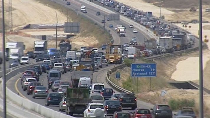 Telediario 1 - Atascos hace décadas