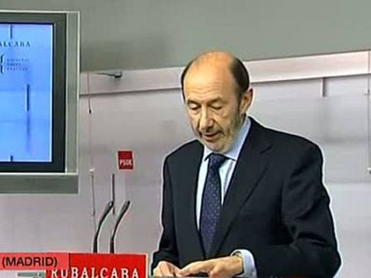  - Rubalcaba valora el adelanto