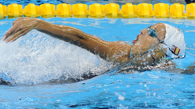 El equipo español de 4x100 estilos ha batido el récord nacional y ha conseguido su plaza en los Juegos de 2012 en el Mundial de Shanghái.