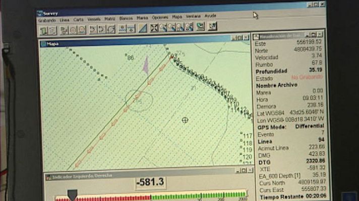 Telediario 1 - Cartas náuticas