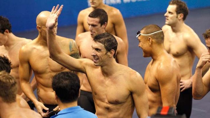  - EE.UU., oro en 4x100 estilos