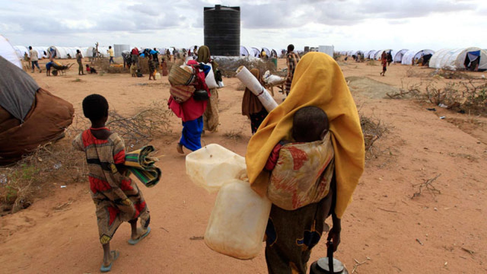 Colapso en el campo de refugiados de Dadaab, en Kenia