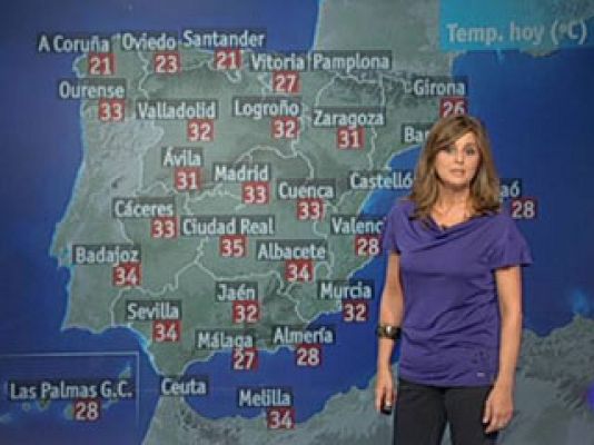 El tiempo - Nublado en toda la Península