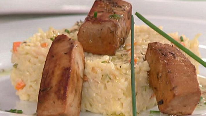 RTVE Cocina - Arroz cremoso de verduras y bonito