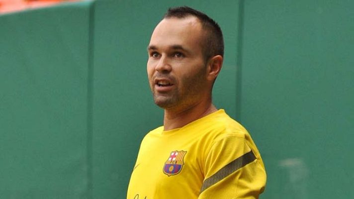 Telediario 1 - Iniesta patrocina al Albacete