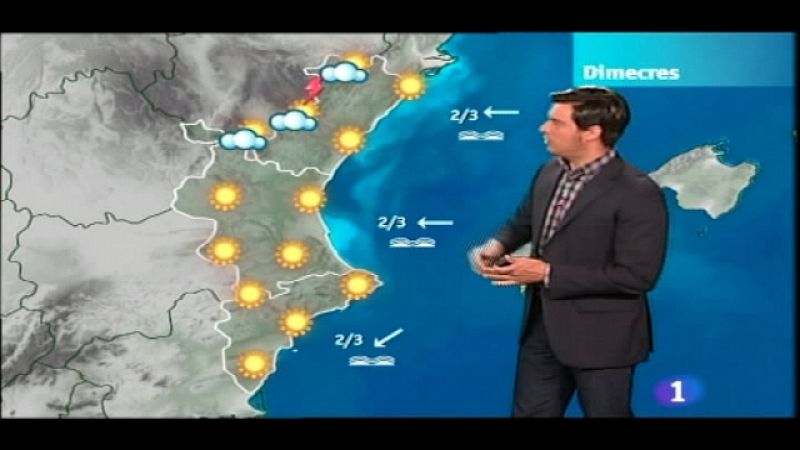 El tiempo en la C. Valenciana - 03/08/11 - Ver ahora