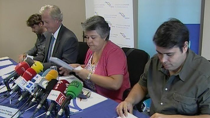 Telediario 1 - Críticas al informe Spanair