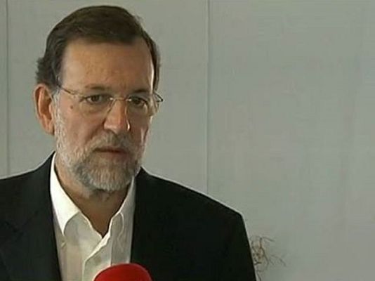 Telediario 1 - Zapatero traslada la situación