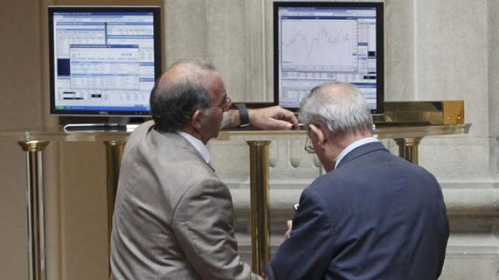 Informativo 24h - La prima de riesgo española se relaja y las Bolsas comienzan con ganancias