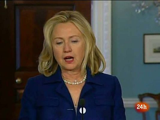 Informativo 24h - Hilary Clinton ha responsabilizado al regimen sirio de las 2.000 muertes del país
