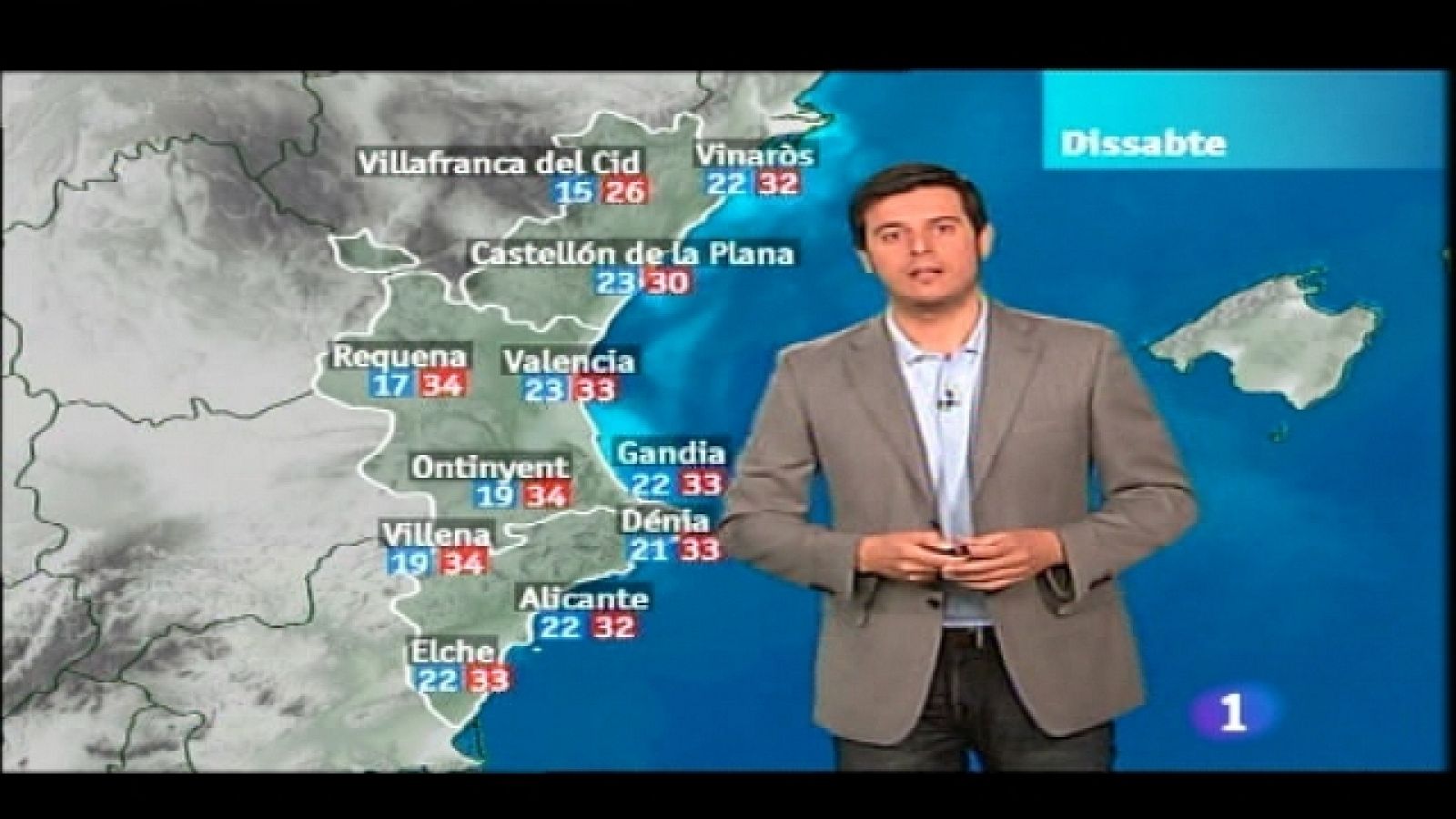 El tiempo en la C. Valenciana - 05/08/11 - Ver ahora