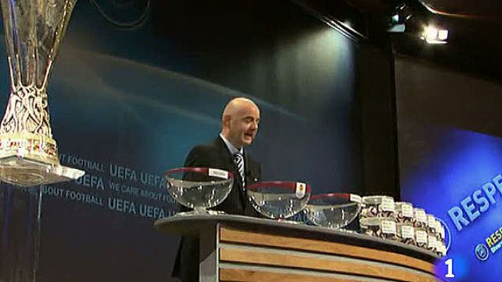 Telediario 1 - Cruces de la Europa League