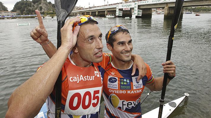 Telediario 1 - Bouzán y Fiuza, reyes del Sella