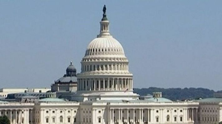 Telediario 1 - Estados Unidos pierde la "triple A"