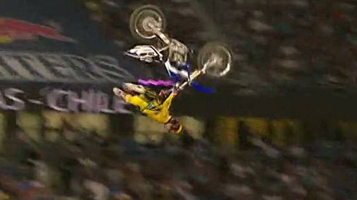 Telediario 1 - Dura caída de André Villa en Polonia